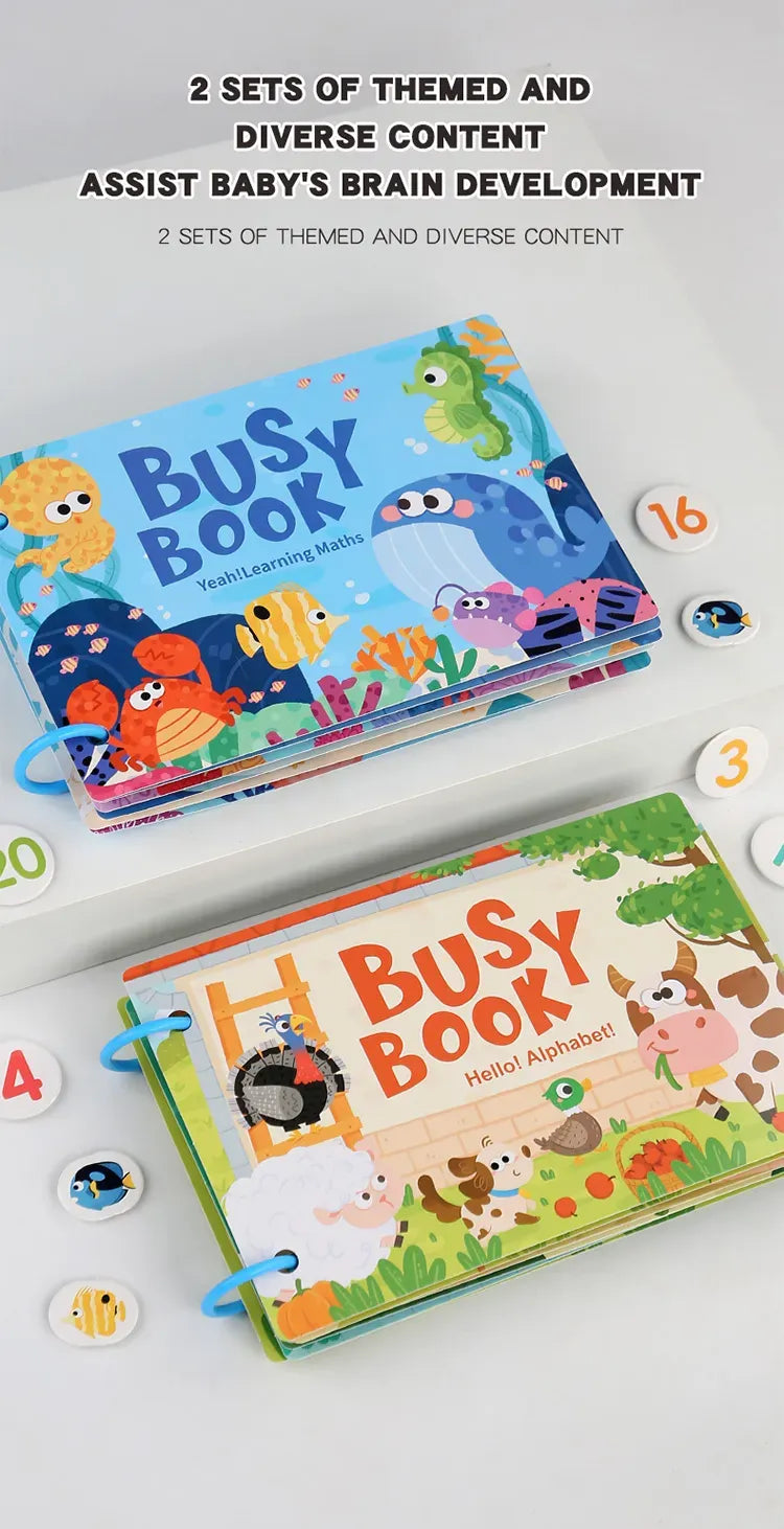 Montessori Baby Busy Book