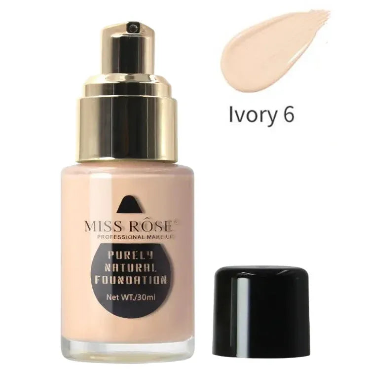 Miss Rose Purely Natural Liquid Foundation
