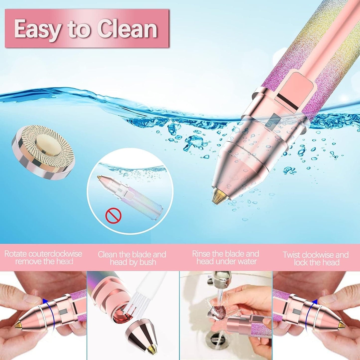 Flawless Facial Machine Razor