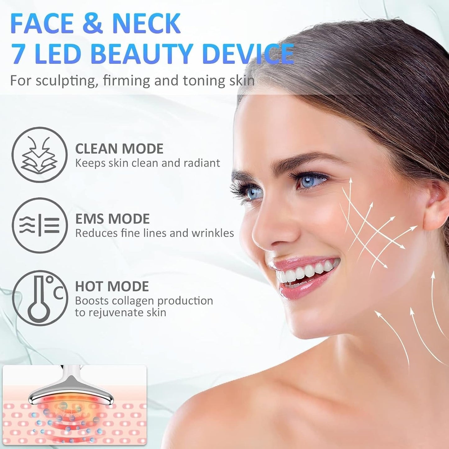 Es-1081 Massager Intense Pulsed Light Wrinkles Reducing Instrument