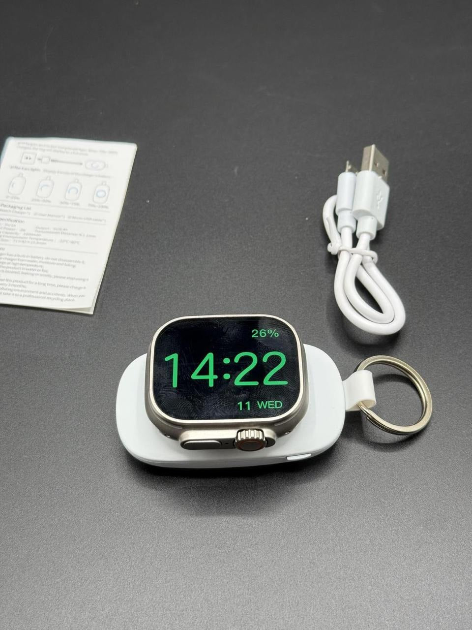 Keychain Watch Power bank 1000mah