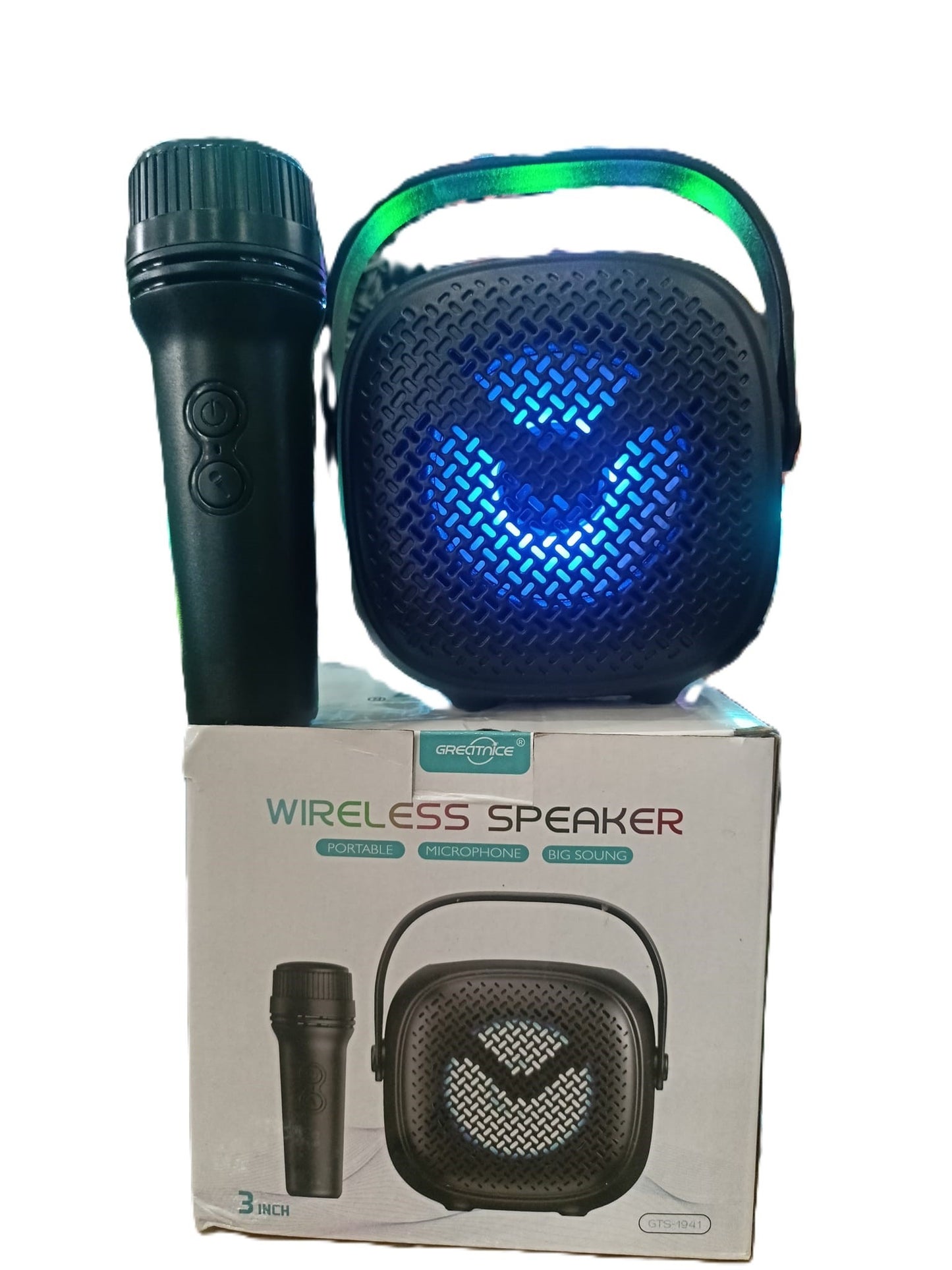 Bluetooth Wireless Mic & Speaker – Big Sound, Portable