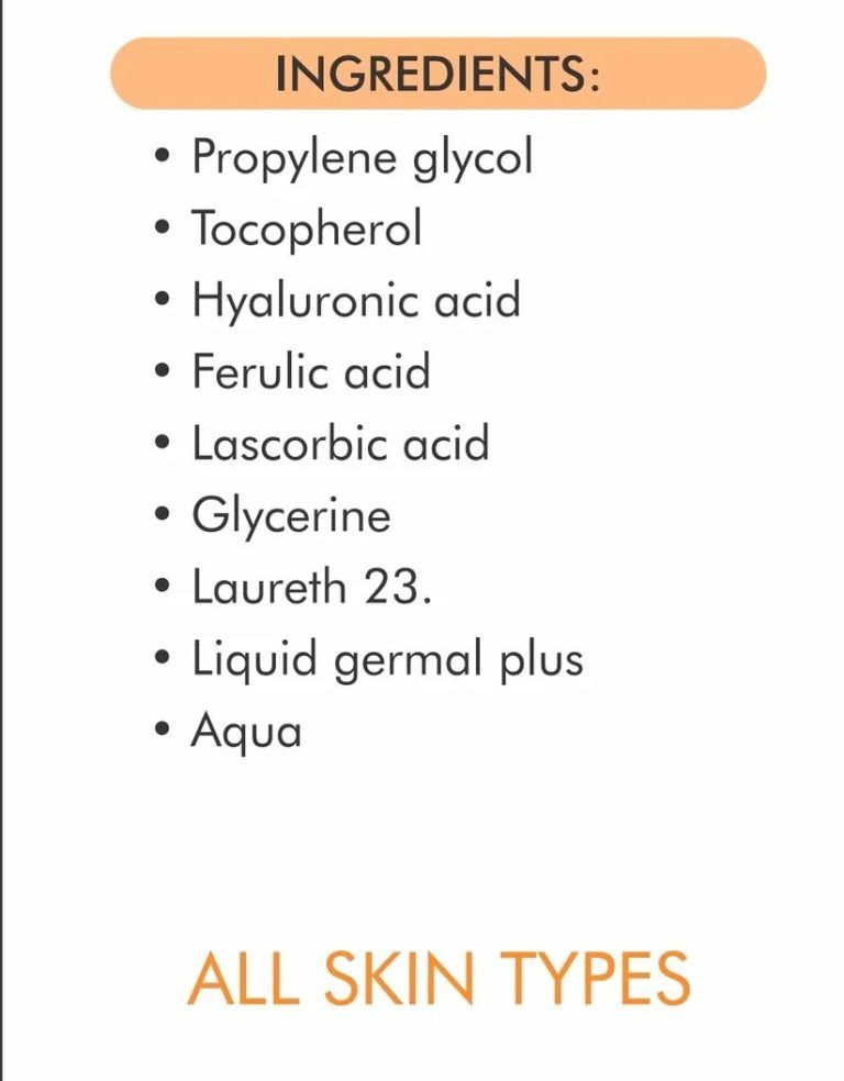 Vitamin C Serum For Face Glowing & Dark Spots