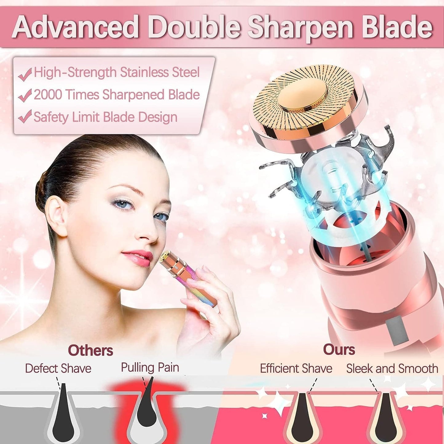 Flawless Facial Machine Razor
